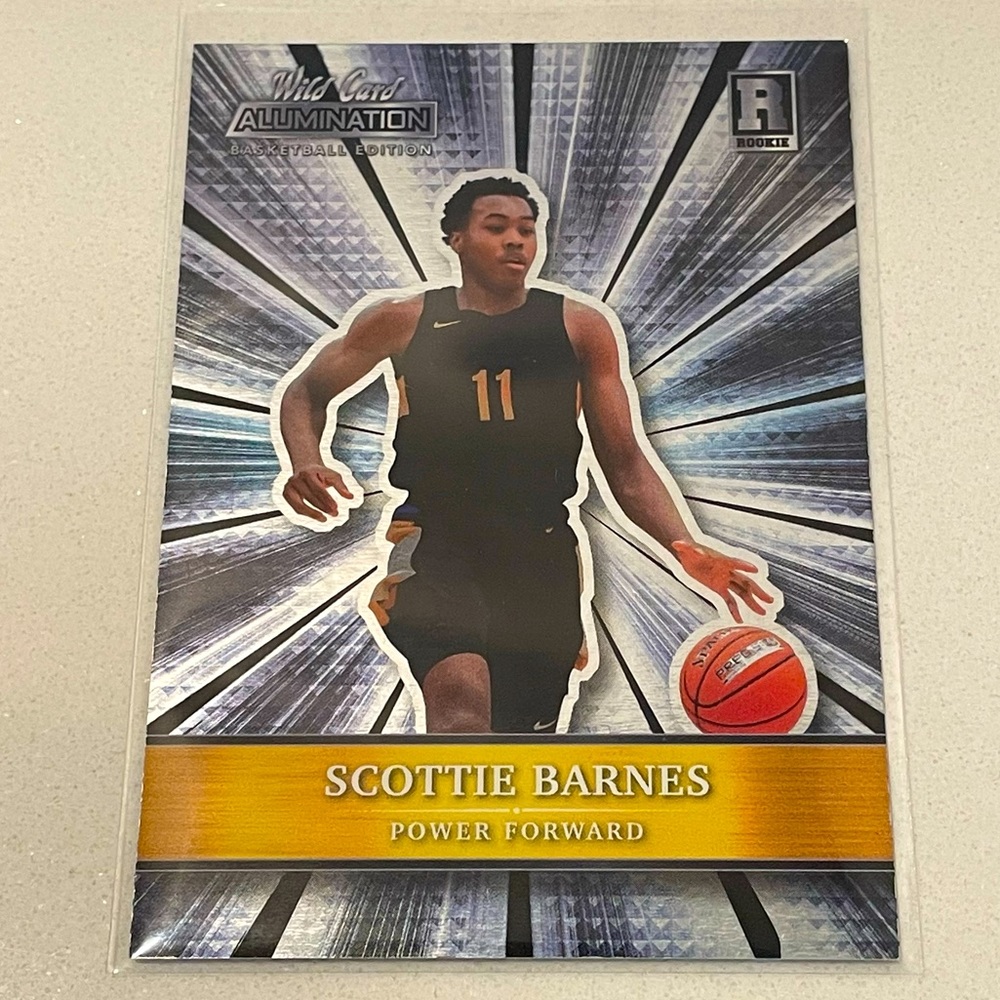 2022 ROOKIE SCOTTIE BARNES Wildcard Alumination Basketball Card #ABC-68
